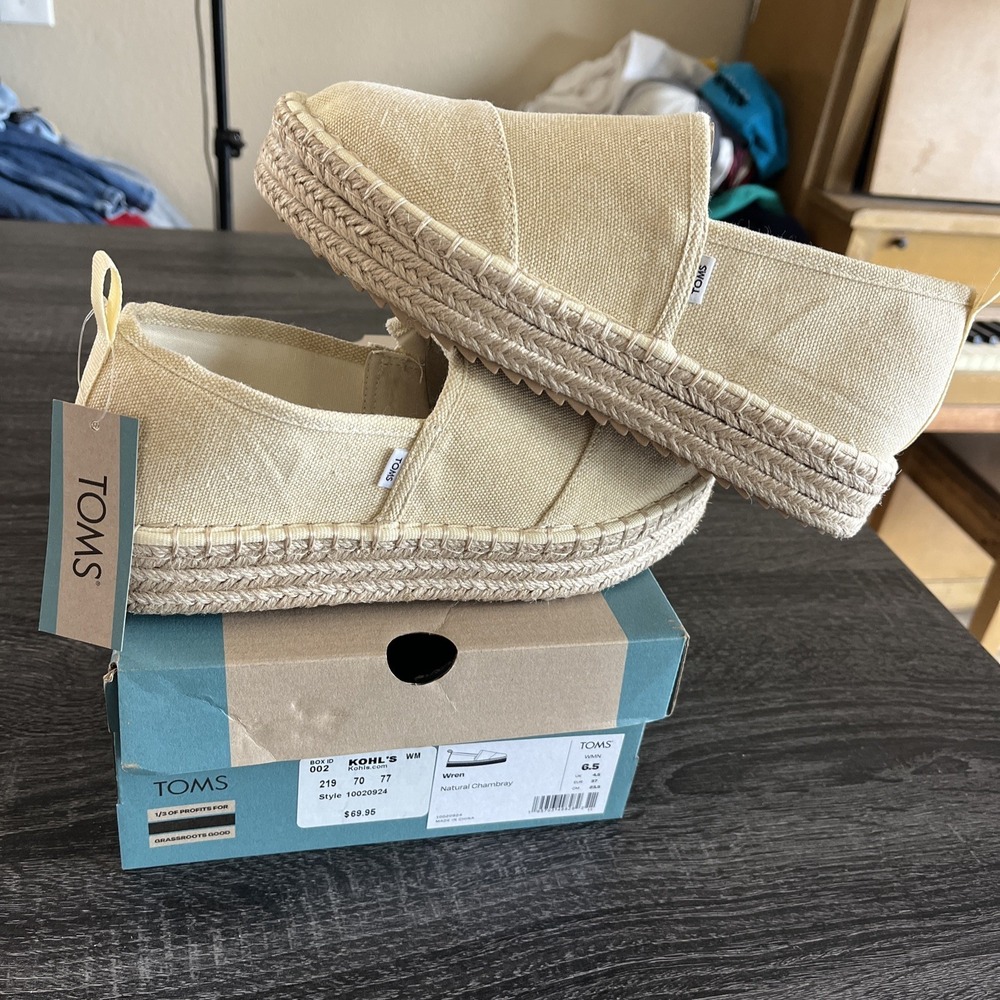 Toms Women's Tan Espadrilles